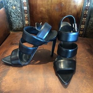 Alexander Wang Women's Black Leather Heels